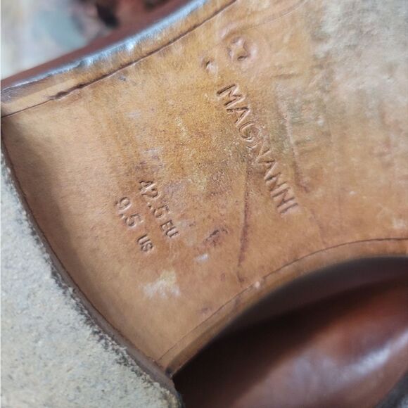 Magnanni Brown Leather Loafers main image 5